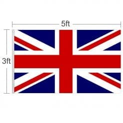 Union Jack Flag Scale