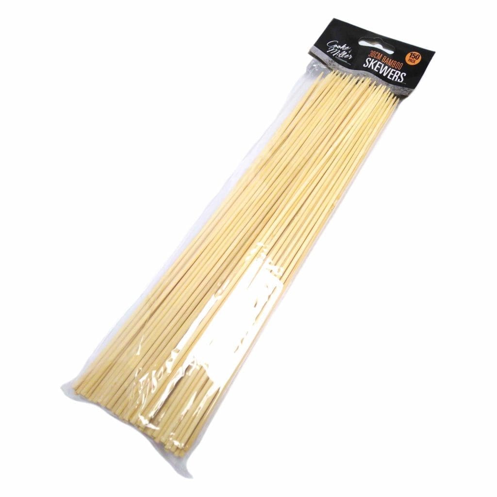 Bamboo Skewers 30cm - 150 Pack - Ecobargains